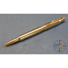 30-06 Combination Bullet Pen Gold with Gun Clip