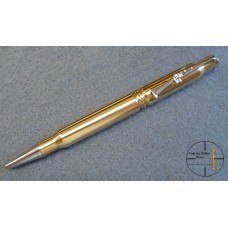 30-06 Combination Bullet Pen Chrome with Gun Clip