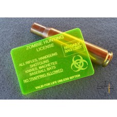 Zombie Hunting Licence (Zombie Green)